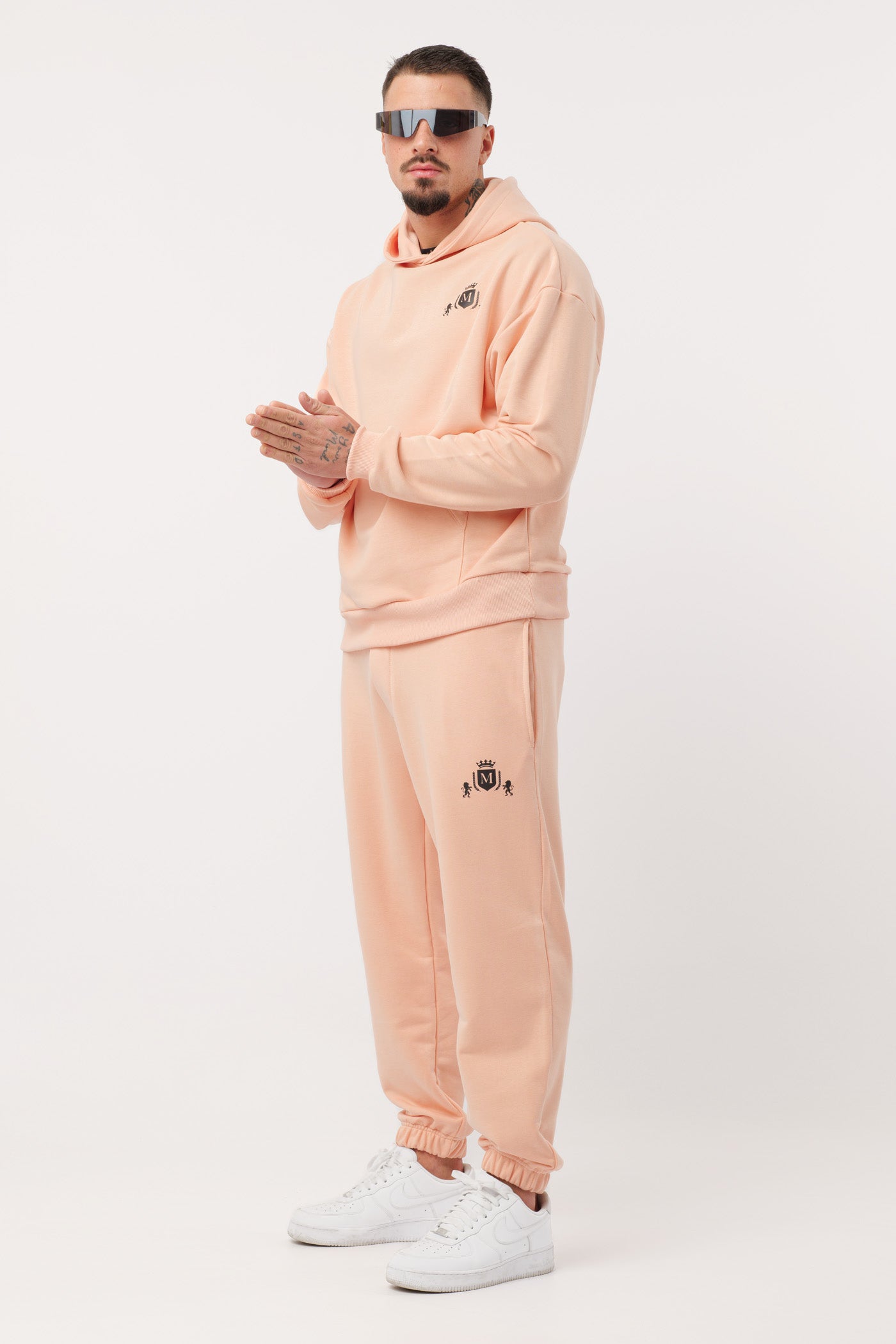 Pantalone Joggers Coral con Logo Nero