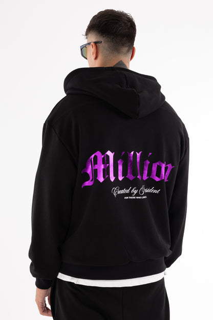 Hoodie Violet President Nera